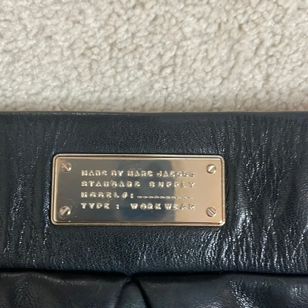 MARC by Marc Jacobs Leather Marchive Hili Black Hobo Bag